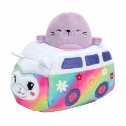 Squishville Plysjbamse M/ Kjøretøy (assortert) -Squishmallows butikk 10054 10 248198 h62090134