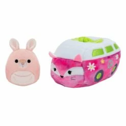 Squishville Plysjbamse M/ Kjøretøy (assortert) -Squishmallows butikk 10054 13 248198 h62090134