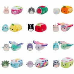 Squishville Plysjbamse M/ Kjøretøy (assortert) -Squishmallows butikk 10054 3 248198 h62090134