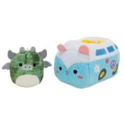 Squishville Plysjbamse M/ Kjøretøy (assortert) -Squishmallows butikk 10054 9 248198 h62090134