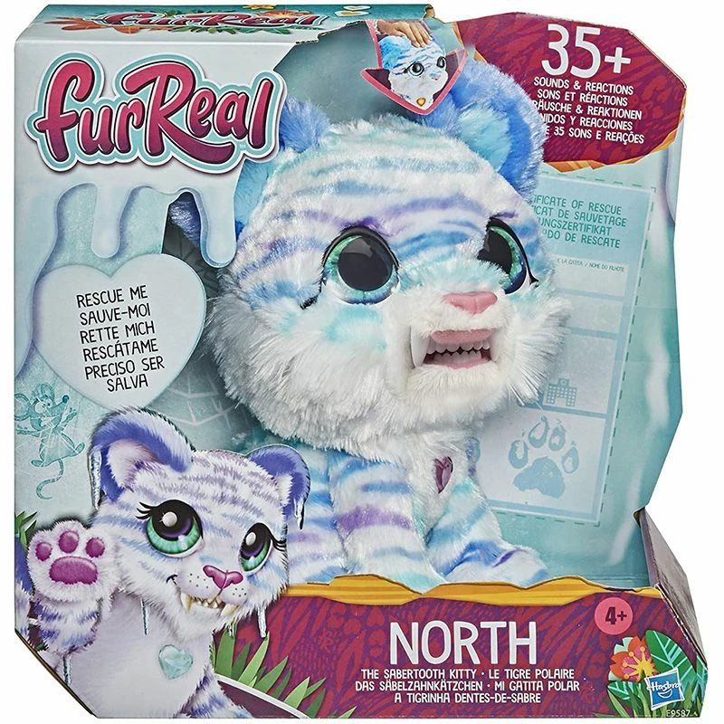 FurReal - Sabelkatten North FurReal - Sabelkatten North -Squishmallows butikk 104897 3 165147 h7e609981