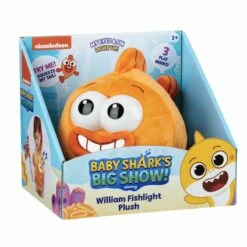 Baby Sharks Big Show - William Plysj Med Lys Og Lyd -Squishmallows butikk 110335 4 170584 h62090134