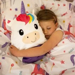 Zipstas 2-i-1 Ryggsekk/Plysjbamse - Enhjørning -Squishmallows butikk 113474 g 2 240909 h8ccc692a