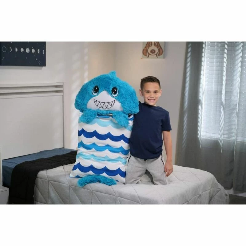 Happy Nappers Fluffaluff Plysj 91cm - Haien Sandal Happy Nappers Fluffaluff Plysj 91cm - Haien Sandal -Squishmallows butikk 114800 3 246529 h62090134