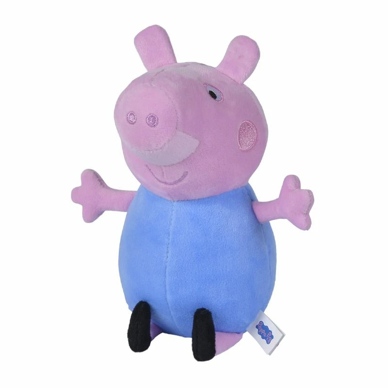 Peppa Gris Plysjbamse 20 Cm - Blå 1 Peppa Gris Plysjbamse 20 Cm - Blå