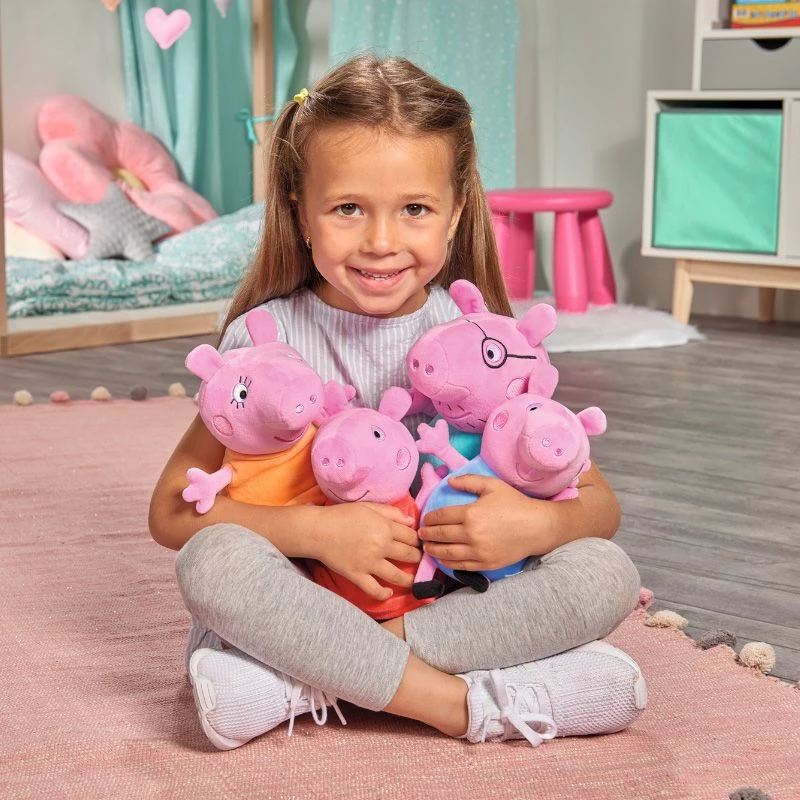 Peppa Gris Plysjbamse 20 Cm - Blå 2 Peppa Gris Plysjbamse 20 Cm - Blå - Bilde 2