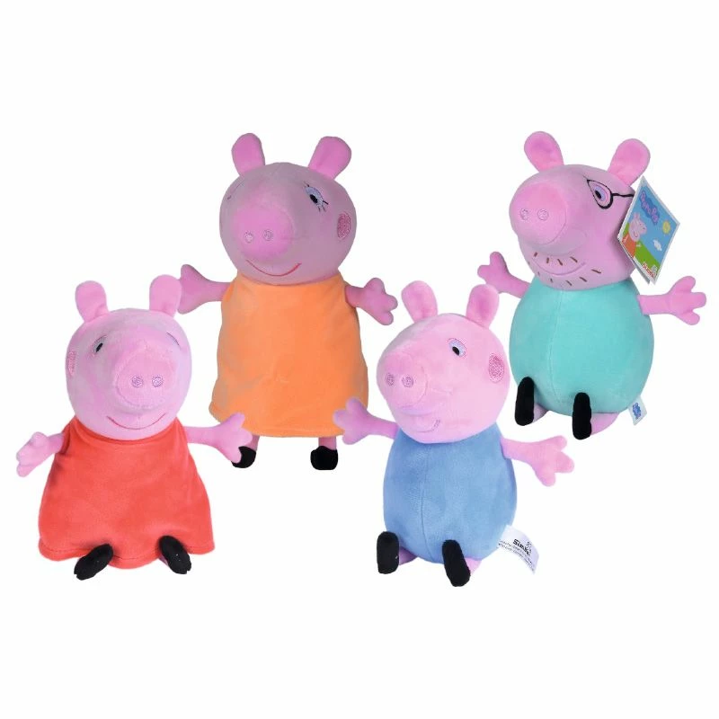 Peppa Gris Plysjbamse 20 Cm - Blå 4 Peppa Gris Plysjbamse 20 Cm - Blå - Bilde 4