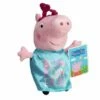 Peppa Gris Plysjbamse 20 Cm - Peppa Med Blå "Best Day" Kjole