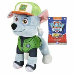 PAW Patrol Big Truck Pups Plysjbamse 15 Cm - Rocky -Squishmallows butikk 118584 4 256273 h62090134