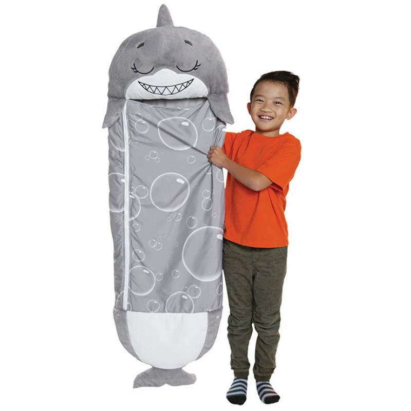 Happy Nappers Sovepose 137cm - Grå Hai 3 Happy Nappers Sovepose 137cm - Grå Hai - Bilde 3