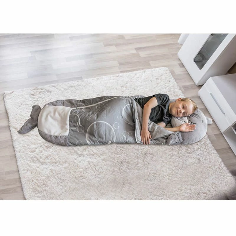 Happy Nappers Sovepose 137cm - Grå Hai 5 Happy Nappers Sovepose 137cm - Grå Hai - Bilde 5