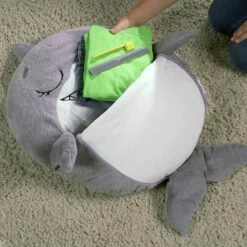 Happy Nappers Sovepose 137cm - Grå Hai 13 Happy Nappers Sovepose 137cm - Grå Hai -Squishmallows butikk 118800 7 256605 h62090134