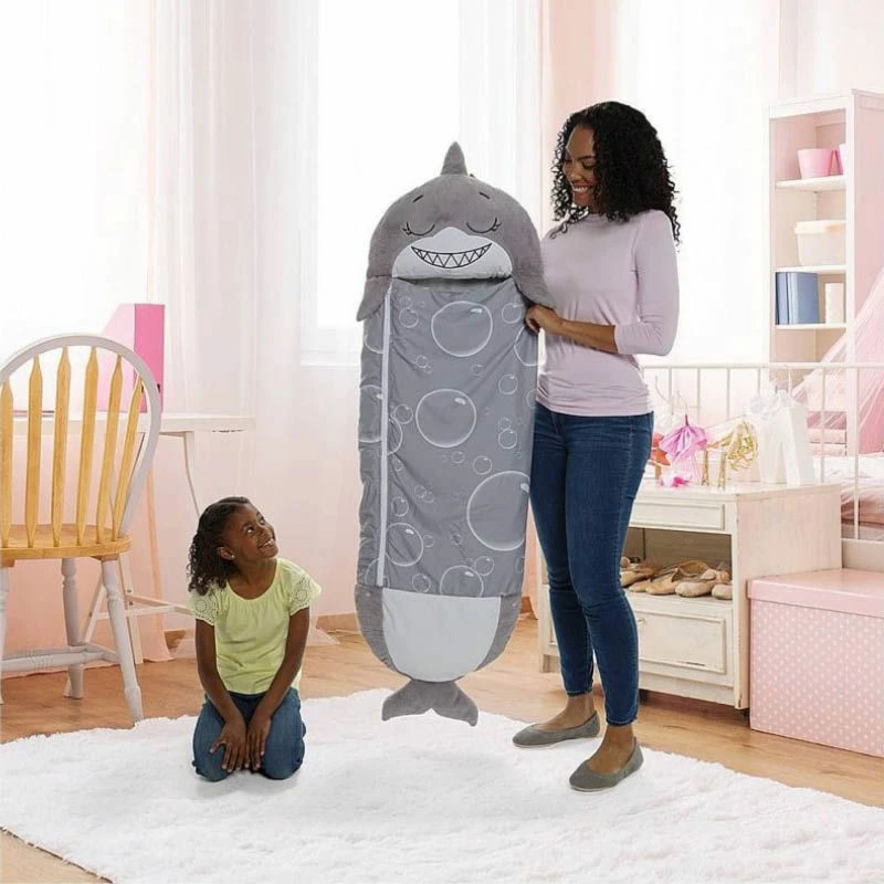 Happy Nappers Sovepose 137cm - Grå Hai 7 Happy Nappers Sovepose 137cm - Grå Hai - Bilde 7