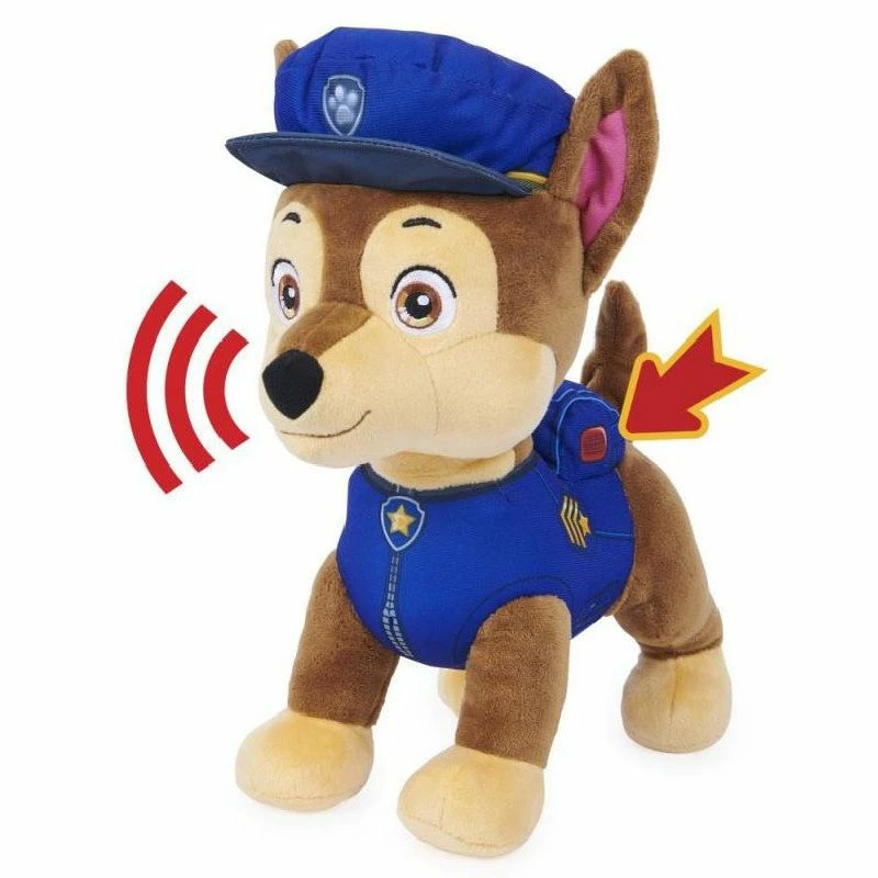 Paw Patrol Interaktiv Plysjbamse - Chase Paw Patrol Interaktiv Plysjbamse - Chase -Squishmallows butikk 118845 11 256876 h62090134