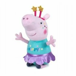 Peppa Gris Plysjbamse 45cm - Peppa 'Happy' Ballerina