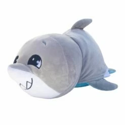 FlipaZoo Mushmillow Plysjbamse 30cm - Jumper Delfin / Sunny Hai -Squishmallows butikk 123062 4 265550 h62090134