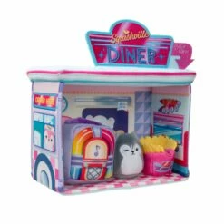 Squishville Plysjbamse Lekesett - Darling Diner