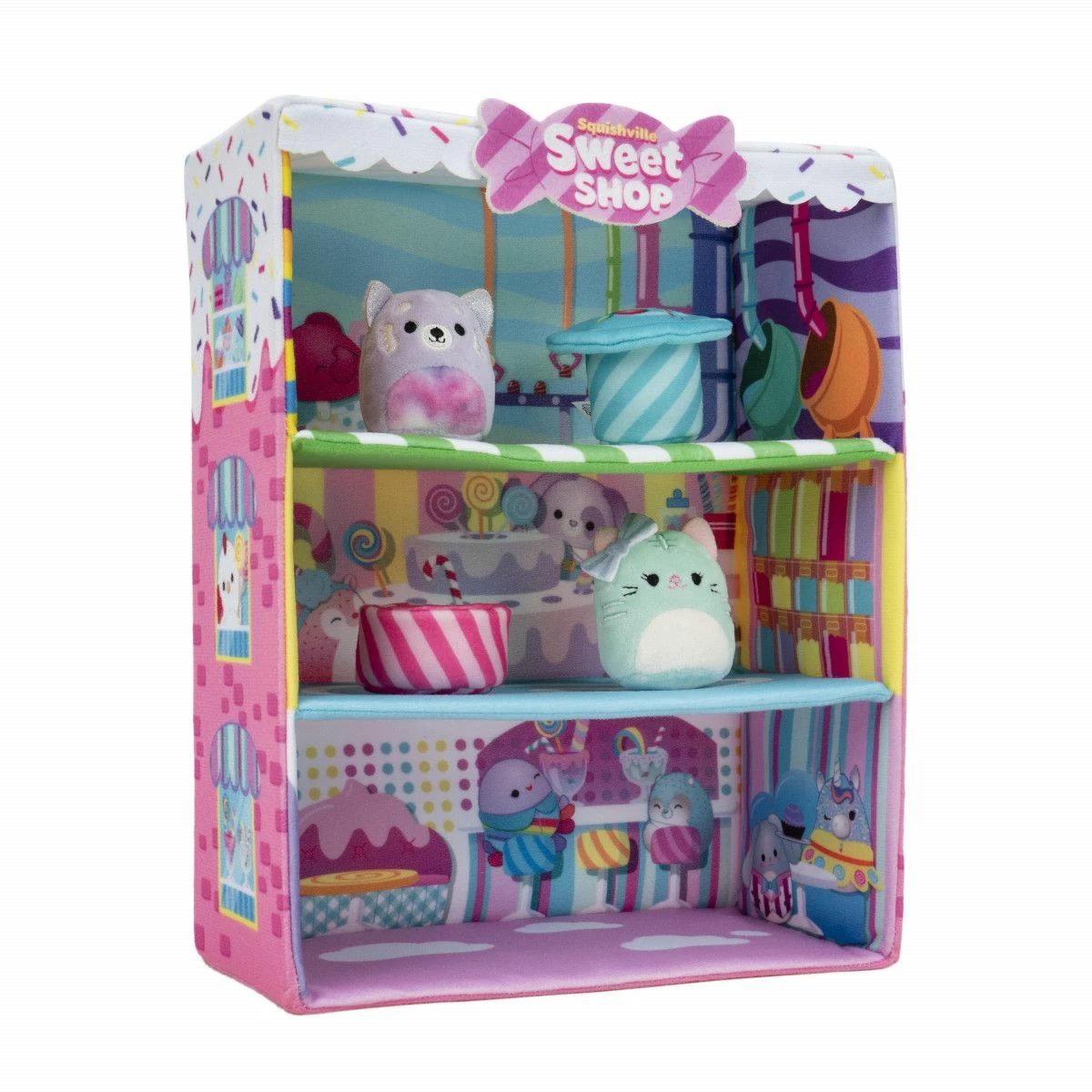 Squishville Plysjbamse Lekesett - Sweet Shop Squishville Plysjbamse Lekesett - Sweet Shop -Squishmallows butikk 2210341 1 259395 h62090134