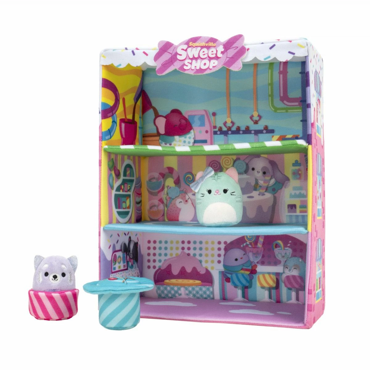Squishville Plysjbamse Lekesett - Sweet Shop Squishville Plysjbamse Lekesett - Sweet Shop -Squishmallows butikk 2210341 2 2 259395 h62090134