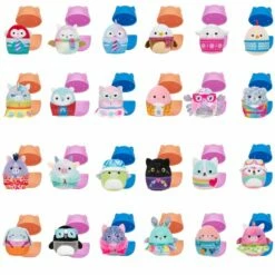 Squishville S7 Plysjbamse Overraskelsesplysj M/ Mote