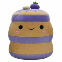Squishmallows Plysjbamse 19cm - Blåbærpannekaken Paden
