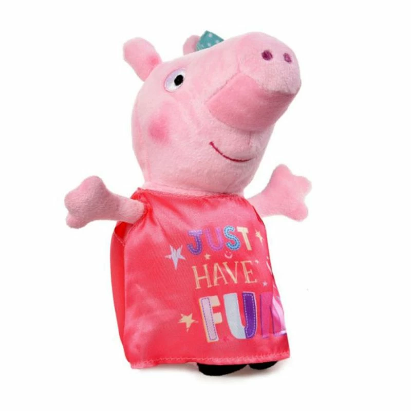 Peppa Gris Plysjbamse 45cm - Peppa 'Just Have Fun' Kjole 1 Peppa Gris Plysjbamse 45cm - Peppa 'Just Have Fun' Kjole