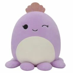 Squishmallows S7 Plysjbamse 19cm - Blekkspruten Violet