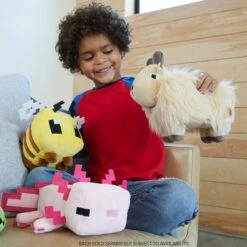 Minecraft Basic Plysjbamse 20cm - Goat-Chevre -Squishmallows butikk 230508 125810 124743 3 269452 hed8cf1b7