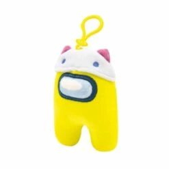 Among Us S3 Clip On Plysjbamse 13cm - Gul