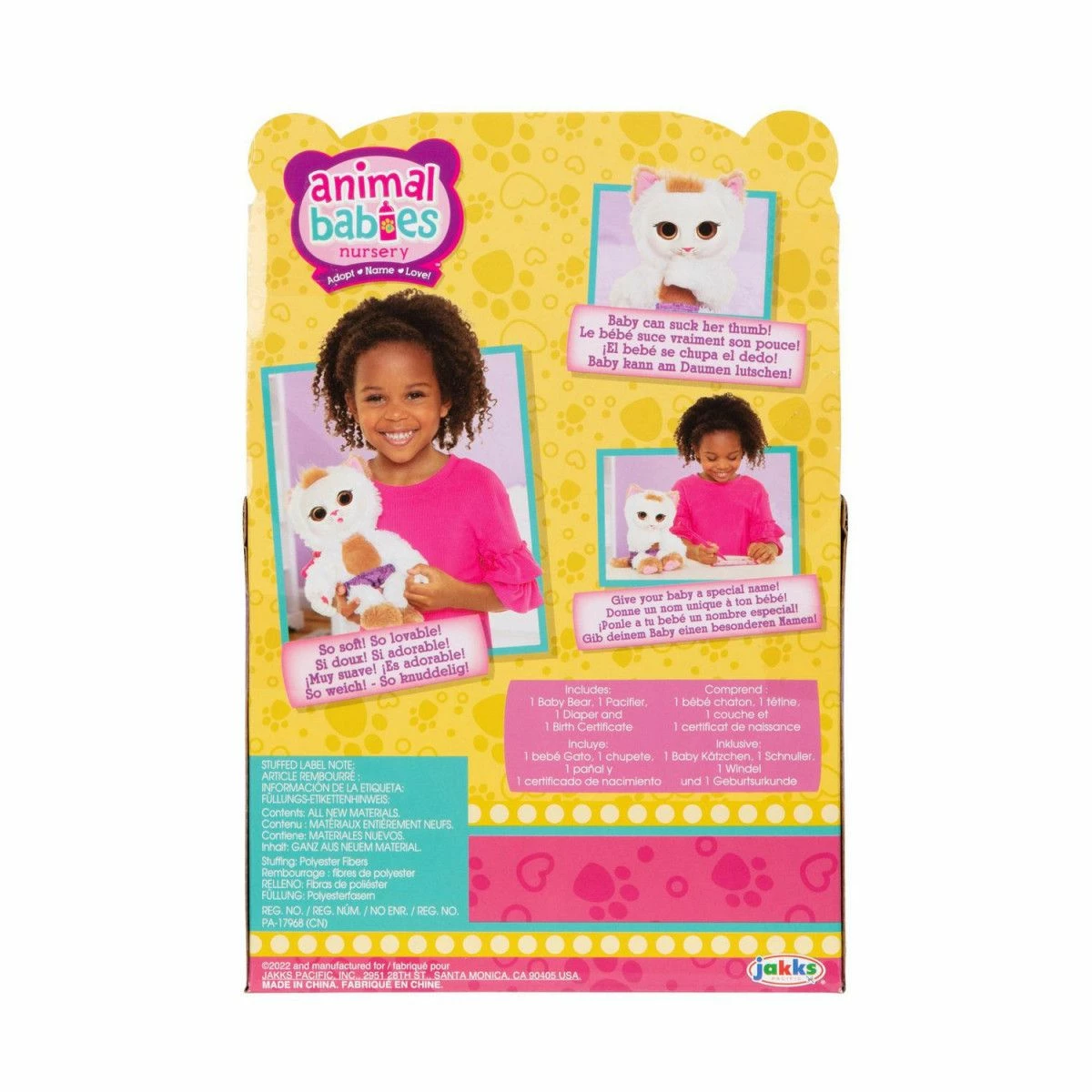 Animal Babies Katt 27 cm Animal Babies Katt 27 Cm -Squishmallows butikk 6000205366534 253522 h62090134