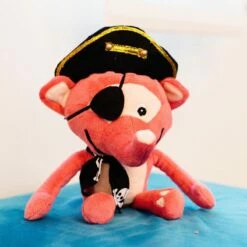 Pirat Fantorangen Plysjbamse - NRK - 25cm