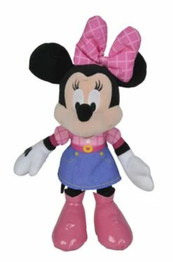 Disney Plysjbamse - Minni Mus Cowgirl 25 Cm