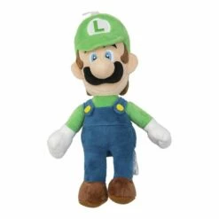 Super Mario Plysjbamse 25 Cm - Luigi