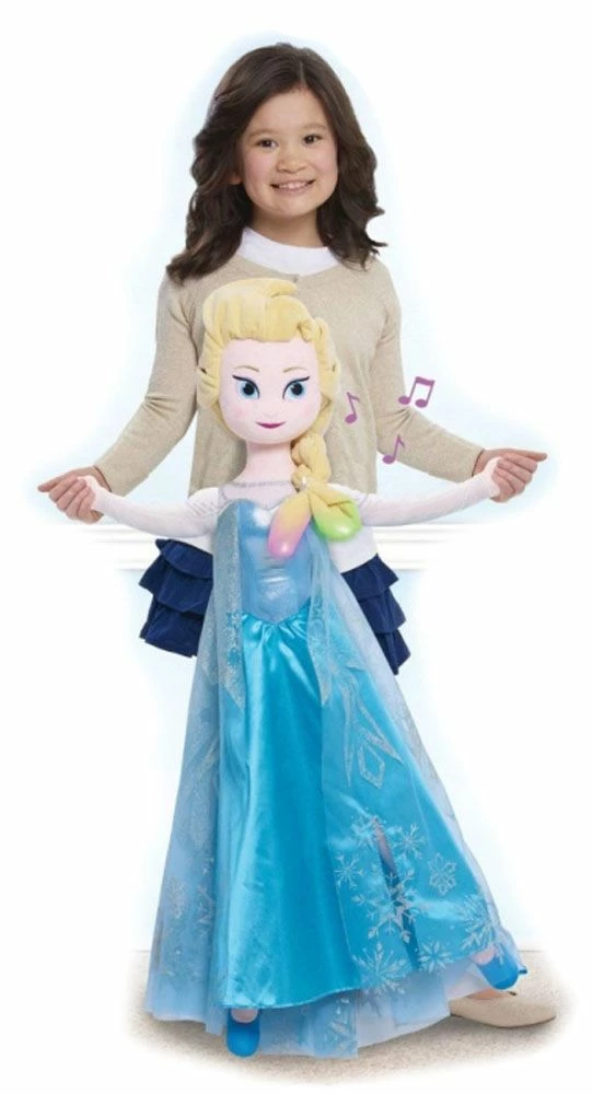 Disney Frost 2 Syngende Elsa - Plysj Dukke Som Måler Hele 80cm 2 Disney Frost 2 Syngende Elsa - Plysj Dukke Som Måler Hele 80cm - Bilde 2
