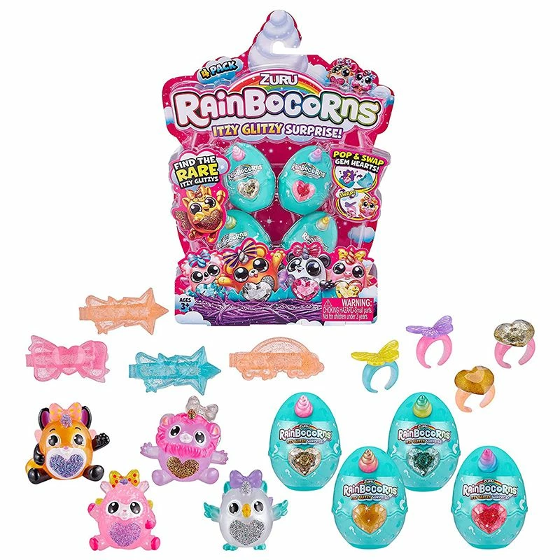 RainBoCorns 4-pakning - Itzy Glitzy Surprise RainBoCorns 4-pakning - Itzy Glitzy Surprise -Squishmallows butikk nti 868634 1 227140 hb10cfaaf