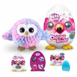 Zuru Pets Alive Overraskelse Plysjbamse - Chirpy Birds