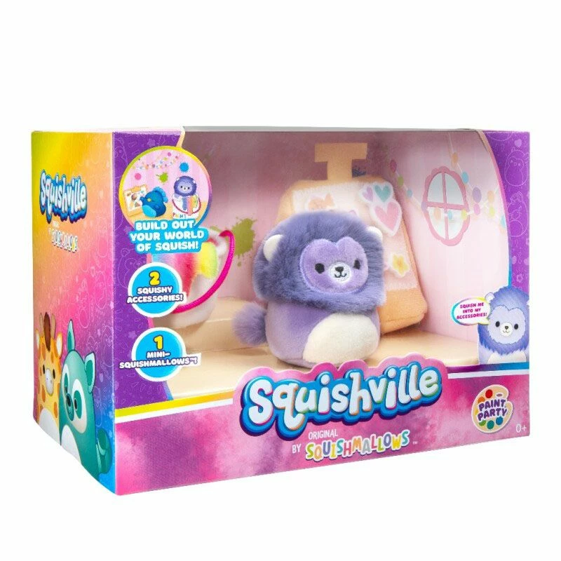 Squishville Accessory Set - Paint Party Squishville Accessory Set - Paint Party -Squishmallows butikk paint 202 248276 h62090134