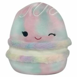Squishmallows Plysjbamse 19cm - Makronen Lizma